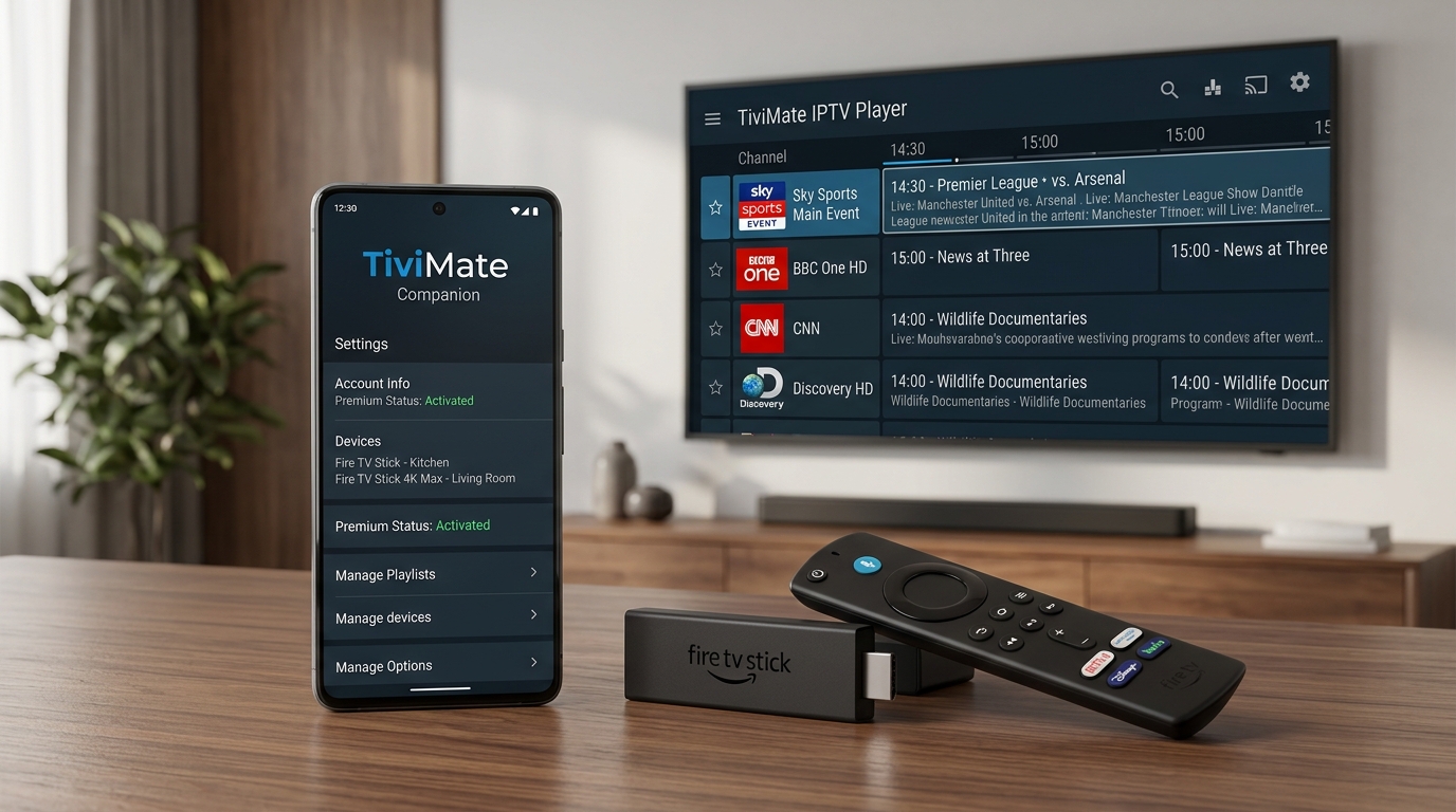 TiviMate Companion App Setup Guide to Unlock Premium Features on FireStick
